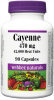 Antioxidant - Health - Cayenne - 470 mg - 42000 IU Heat Units