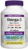 Acne - Health - Omega-3 - Enteric Coated - High Potency (EPA 400, DHA 200)