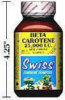 Immunity / Immune Disorders - Health - Beta Carotene - 25,000 I.U. - with Vitamin D