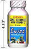 Dental Support - Health - Zinc Citrate - with Vitamin C - Lemon Flavor - Lozenges