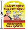 Homeocan - Health - Headache & Migraine Pellets