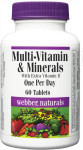 MultiVitamins - with Extra Vitamin B's and Minerals - One Per Day