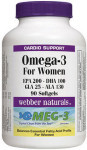 Omega-3 For Women (EPA 200, DHA 100, GLA 25, ALA 130)