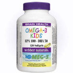 Omega-3 KIDS - Orange Flavour (EPA 100, DHA 50)