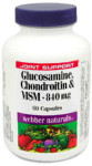 Glucosamine + Chondroitin + MSM - 300 mg / 240 mg / 300 mg