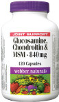 Glucosamine + Chondroitin + MSM - 300 mg / 240 mg / 300 mg