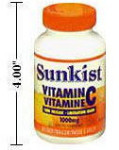 Sunkist Vitamin C - Time Release - Easy-To-Swallow - 1000 mg