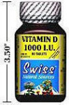 Vitamin D3 (Cholecalciferol) - 1000 I.U.
