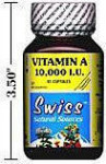 Vitamin A - 10,000 I.U. - Soft Gel
