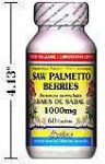 Saw Palmetto Berries - Timed Release - 1000 mg
