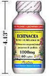 Echinacea Blend - Angustifolia, Purpurea & Pallida - 1000 mg - Standardized Potency - Timed Release