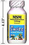 MSM (MethylSulfonylMethane) - 500 mg