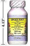 Ginger Root (Powder) - Anti-Nausea / Motion Sickness - 500 mg