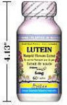 Lutein (Marigold Flowers Extract) - Eye Nutrient - Standardized Potency - 6 mg