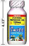 Evening Primrose Oil, Cold Pressed (10% GLA) - 500 mg