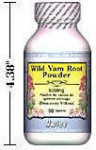 Wild Yam Root - 500 mg