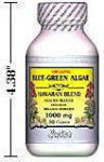 Blue-Green Algae - Hawaiian Blend - 1000 mg