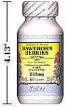 Hawthorn (Berries, Flowers and Leaves) - Crateagus oxyacantha - Standardized Potency - 250 mg