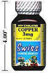 Copper - 3 mg - HVP Chelated