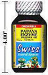 Papaya Enzyme Digestive Aid - Chewable - Super - 90mg