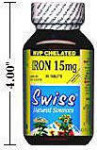 Iron - 15 mg - HVP Chelated