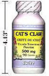 Cat's Claw - Uncaria Tomentosa - Peruvian - 500 mg