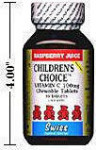 Children's Choice - Raspberry Juice - Chewable - 100 mg