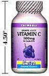 Vitamin C - 500 mg - Grape Juice - Chewable