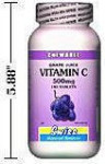 Vitamin C - 500 mg - Grape Juice - Chewable