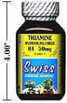 Thiamine HCL (HydroChloride) / Vitamin B1 - 50 mg - Yeast-free
