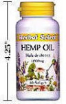 Hempseed (Hemp) Oil - 1000 mg