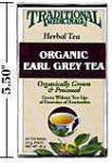 Organic Earl Grey - Organically Grown and Processed