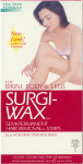 Surgi-Wax - Bikini, Body and Legs (Tea Tree Formula) - 14 Strips with Finishing Balm