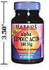 - Health - Alpha-Lipoic Acid - 100mg - 60 Capsules
