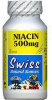 Niacin (B3) - 500 mg - Yeast-Free