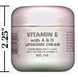 Vitamin E Liposome Cream - with Vitamins A and D