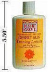 Desert Sun Tanning Lotion - Eco-Harvest Tea Tree - with Shea Butter, Aloe Vera & Sea Buckthorn - Water Resistant