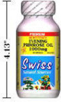 Evening Primrose Oil Premium - Hi Potency - 1000 mg