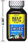 Pacific Kelp - Natural Source of Iodine - 650 mg