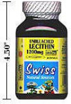 Lecithin - Natural Unbleached - Rich in Phospholipids - 1200 mg