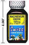 Magnesium Oxide - 420 mg - Yeast-Free