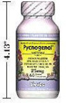 Pycnogenol - French Maritime Pine Bark Extract - Standardized Potency - 25 mg