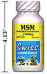 MSM (MethylSulfonylMethane) - 1000 mg