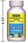 MSM (MethylSulfonylMethane) - 1000 mg