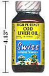 Cod Liver Oil - High Potency - Norwegian - 3000 IU