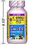 Vitamin E 400 I.U. with Selenium 50mcg