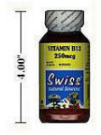 Vitamin B12 - 250mcg - Yeast-Free