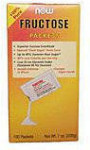 Fructose - 100% Pure - Packets - 100 Packets, 2 grams each