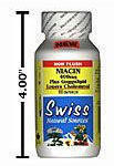 Niacin (B3) - Plus Guggulipid - Lowers Cholesterol - 400 mg