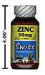 Zinc Gluconate - Yeast Free - 50 mg